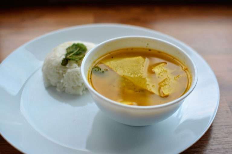chhon kwa serve with rice